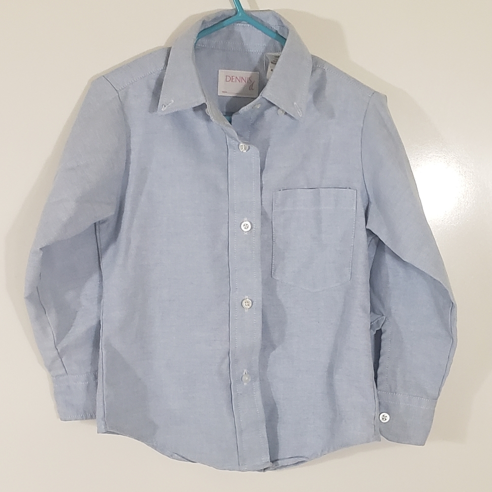 Dennis D Vintage Girls Button Down Shirt S…